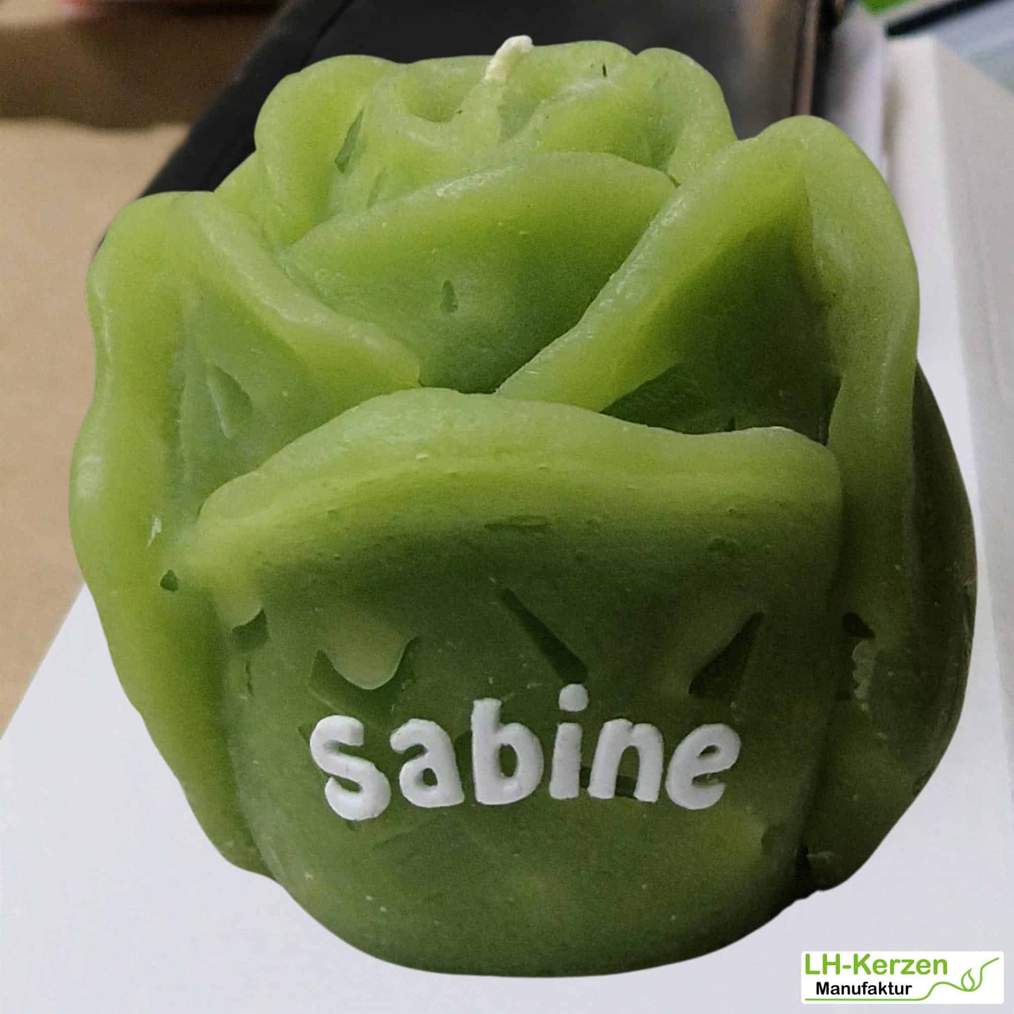 Kerzenbeschriftung Beschriftete Kerze